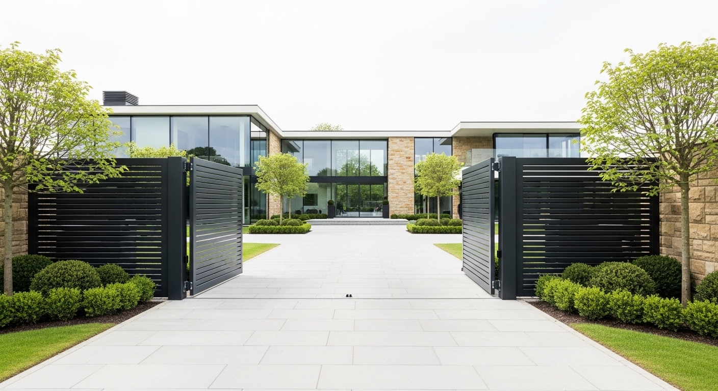 Composite Driveway Gates